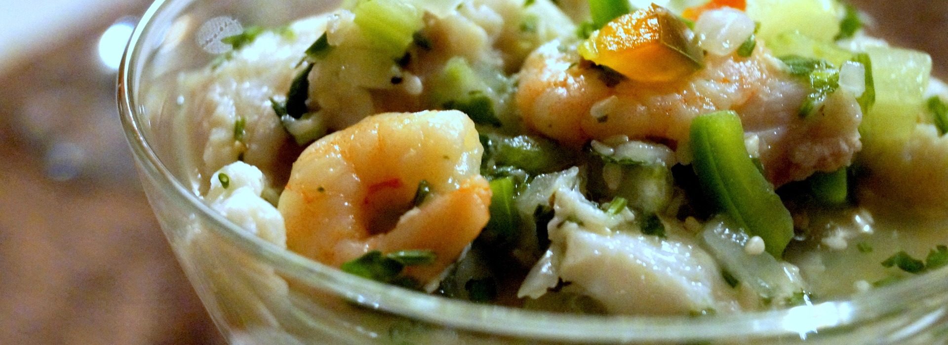 Ceviche de crevette